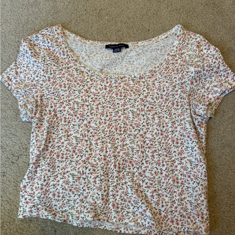 Floral Print Women's Top